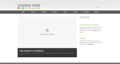Desktop Screenshot of leinstallations.com